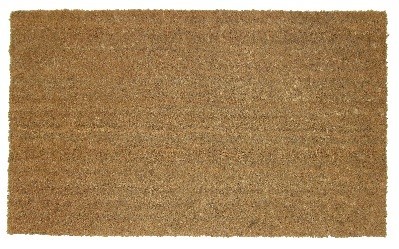 Diall large PVC backed coir mat