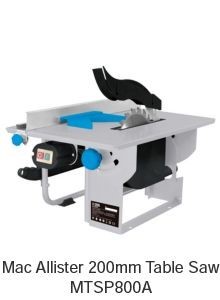 Mac Allister table saw