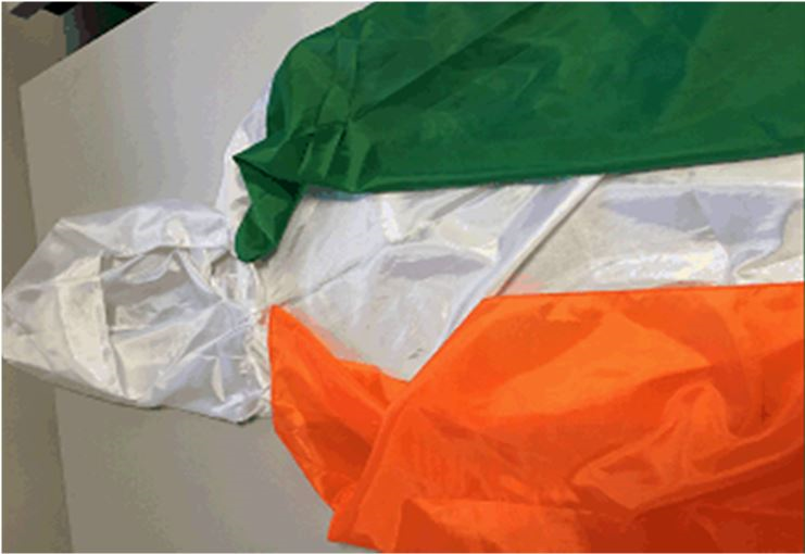 Claire's Accessories Irish Flag Cape