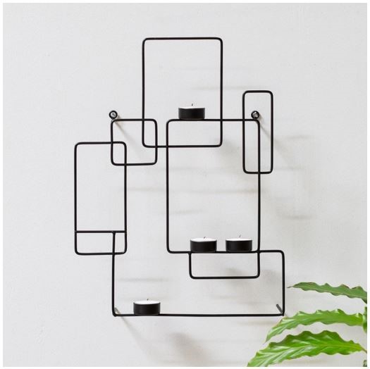 Søstrene Grene Wallhanger Iron Tealight Holder