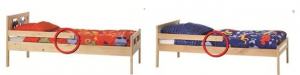 IKEA KRITTER and SNIGLAR junior beds