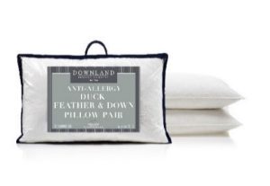 Downland goose feather and down pillows hotsell