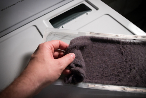 Tumble drier lint drawer