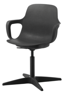 anthracite colour swivel chair