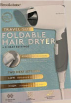 Brookstone clearance hair dryer