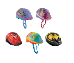 Image Shows Children's Safety Helmets