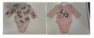 Image shows a baby bodysuit