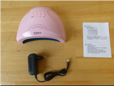 pink UV LED nail lamp