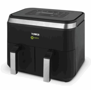 8 litre Tower branded double drawer air fryer