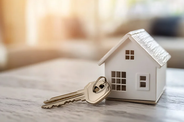 House with keys.