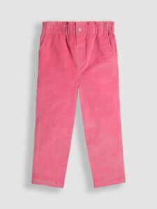 Girl's Pink Cord Trousers
