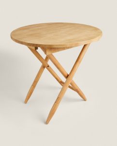 An image of a child's wooden table.