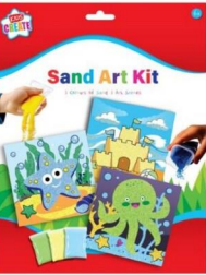 An image of the Kids Create Sand Art Kit packaging.