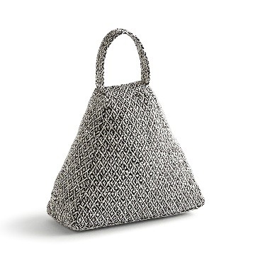 Geo Doorstop Black