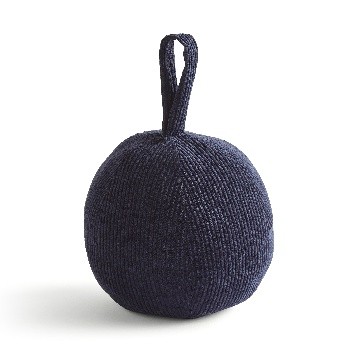 Elements Cord Ball Door Stop navy